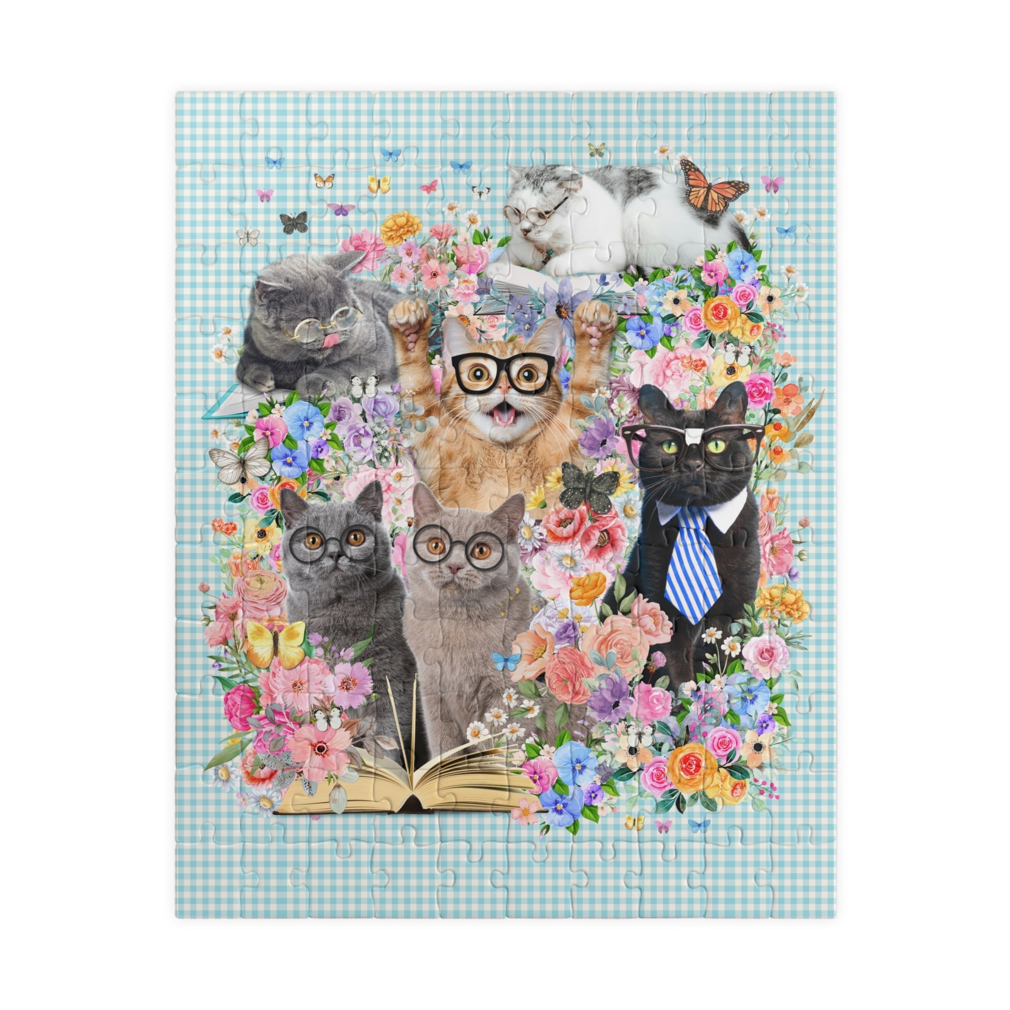 Bookish Cat Teacher – Jigsaw Puzzle