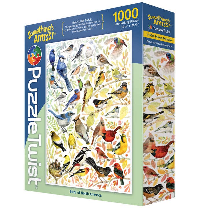 Birds of North America – 1000 Piece Jigsaw Puzzle