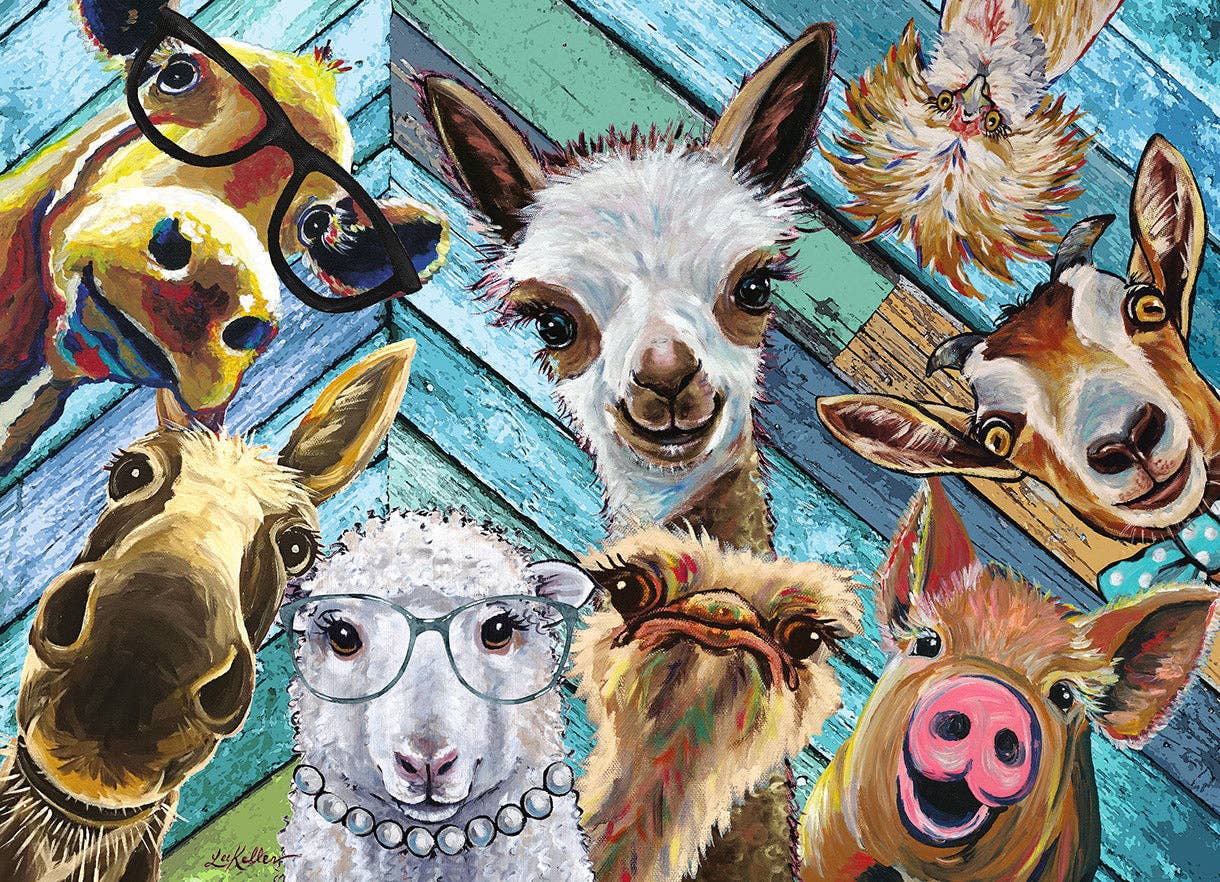 Barnyard Buddies – 1000 Piece Jigsaw Puzzle