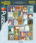 Alpha Dog – Dog Breeds A-Z 1000 Piece Puzzle