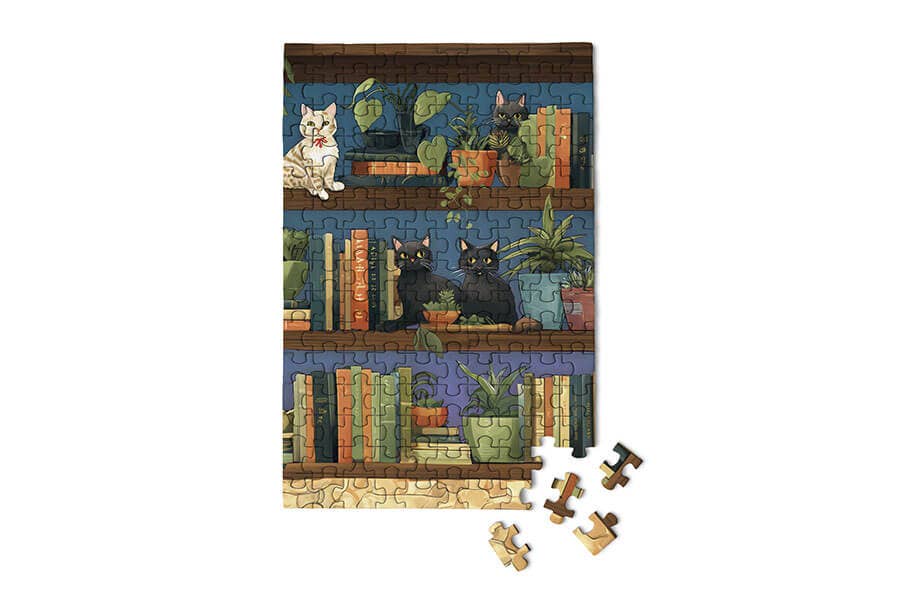 Cat Tales – 150 Piece Mini Jigsaw Puzzle