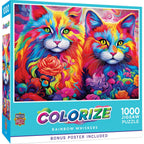 Rainbow Cat Whiskers – 1000 Piece Jigsaw Puzzle