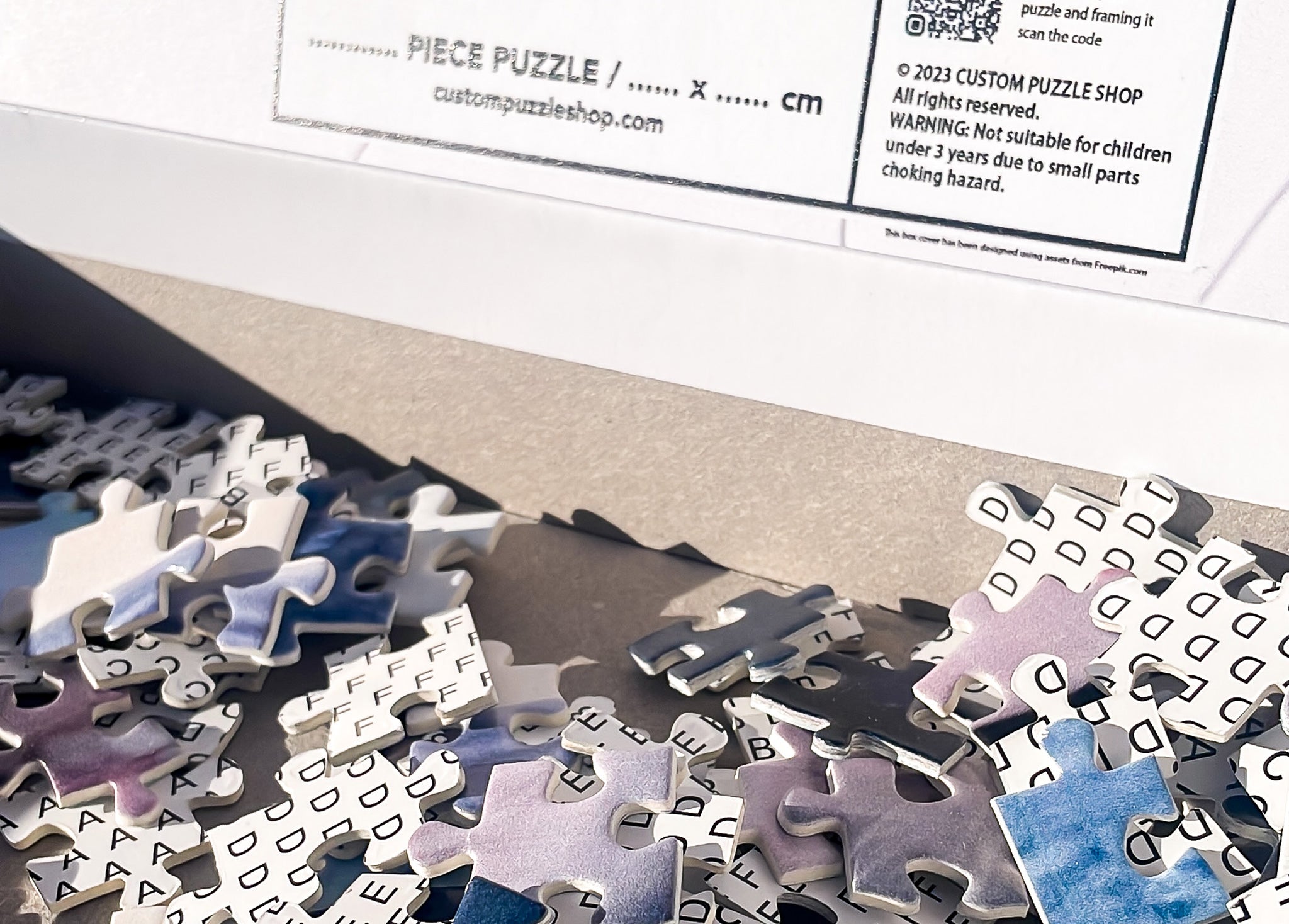 Custom Image - 200, 300, 500, 1000, 1500, 2000 Piece Jigsaw Puzzle
