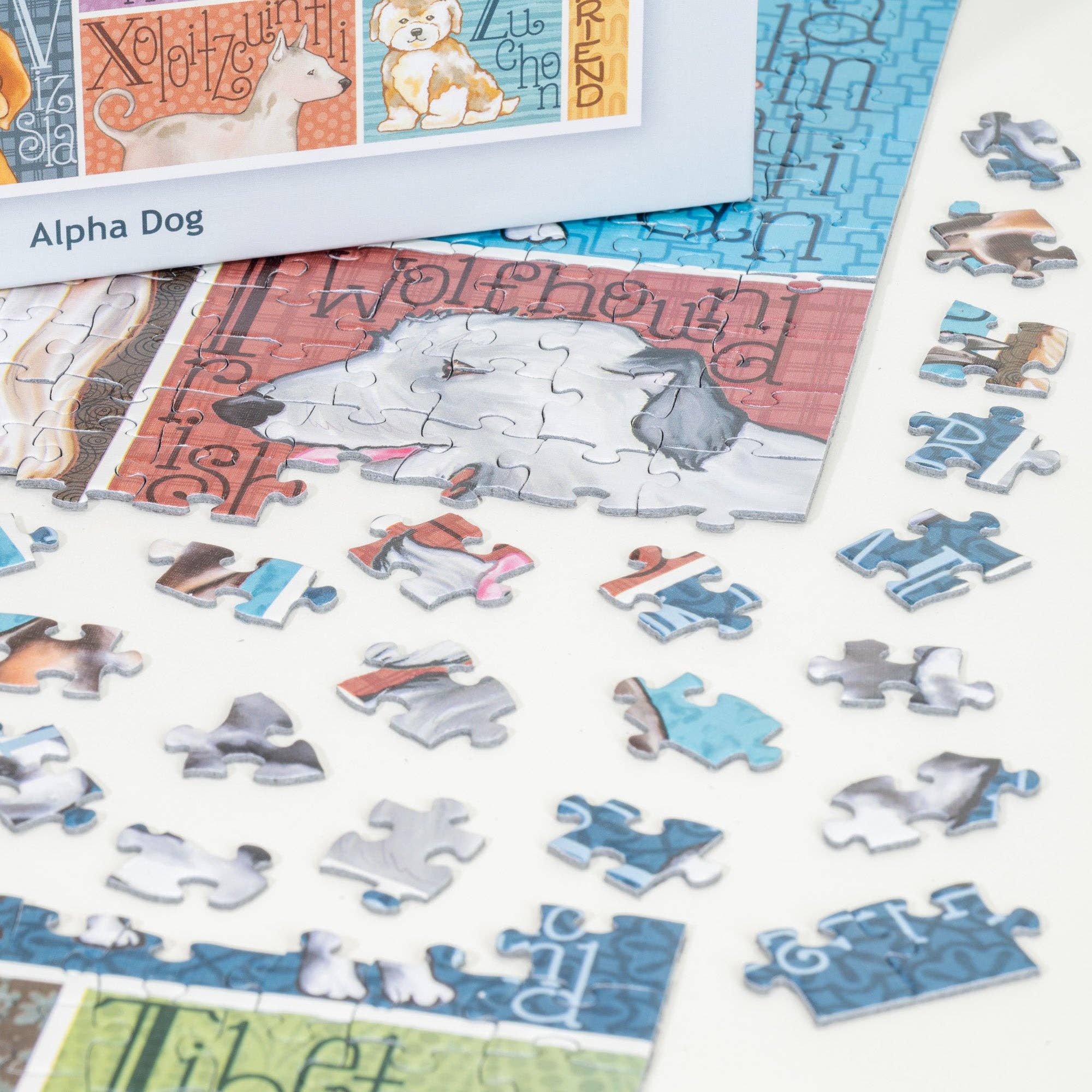 Alpha Dog – Dog Breeds A-Z 1000 Piece Puzzle