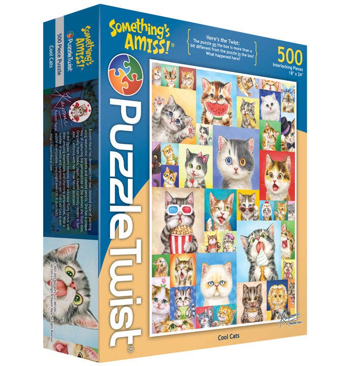 Cool Cats – 500 Piece Jigsaw Puzzle