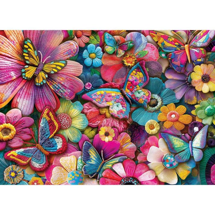 Dance Through Petals - 1000 Piece Jigsaw Puzzle