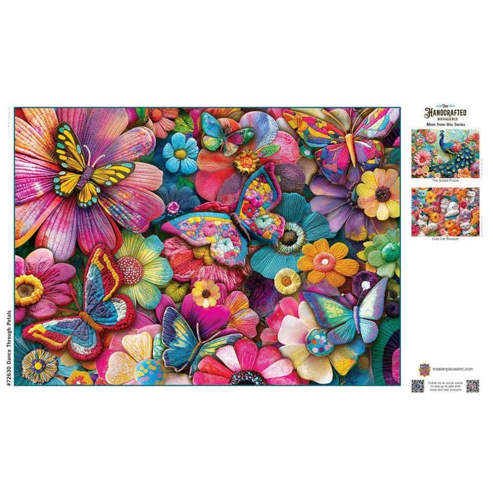 Dance Through Petals - 1000 Piece Jigsaw Puzzle