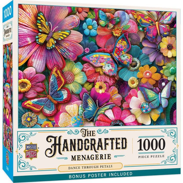 Dance Through Petals - 1000 Piece Jigsaw Puzzle
