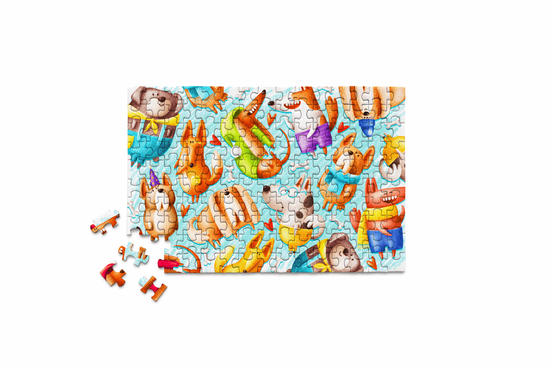 Dog Gone It – 150 Piece Mini Dog Puzzle
