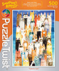 Colorful Cats – 500 Piece Jigsaw Puzzle