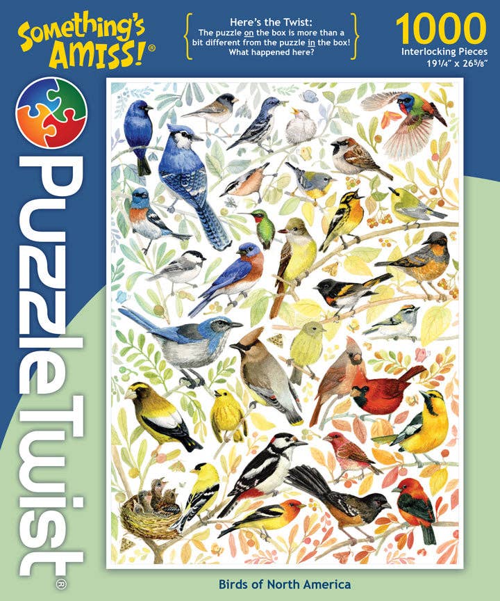 Birds of North America – 1000 Piece Jigsaw Puzzle