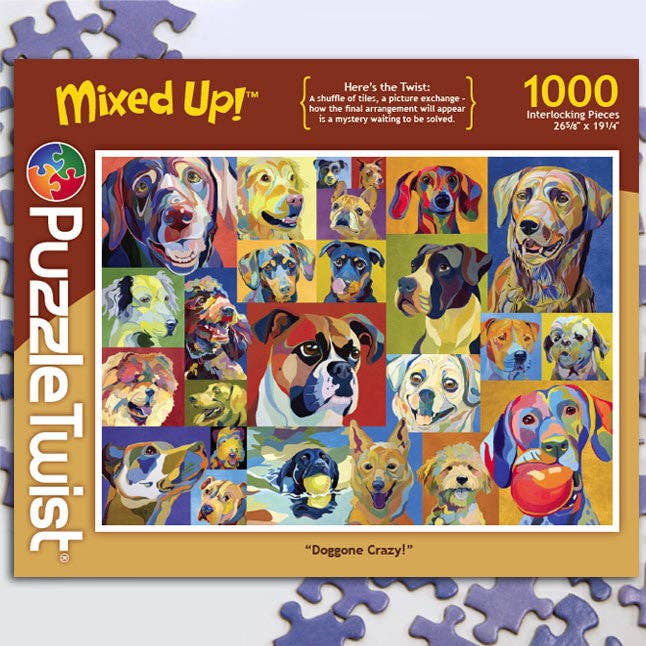 Doggone Crazy! – Dog 1000 Piece Puzzle