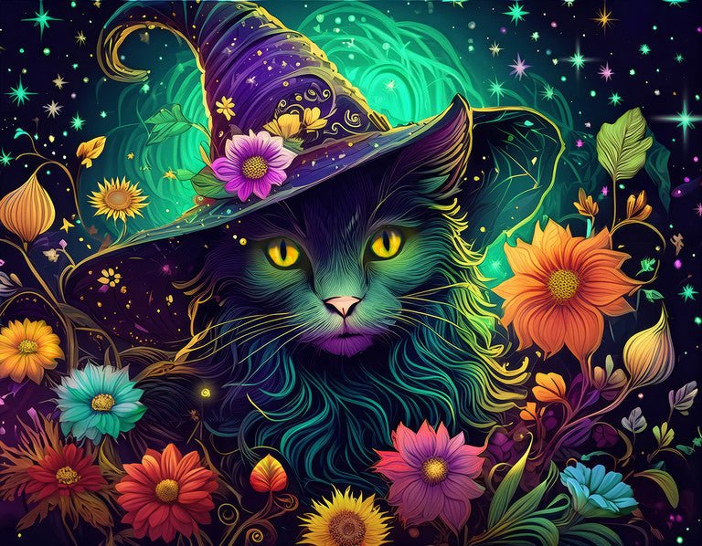 Enchanted Cat – 1000 Piece Jigsaw Puzzle