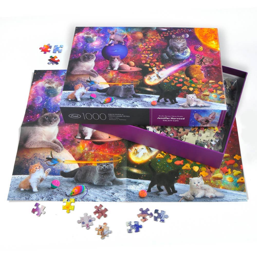 Galaxy Cats – 1000 Piece Jigsaw Puzzle