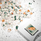 Floral English Bulldog – Dog Jigsaw Puzzle
