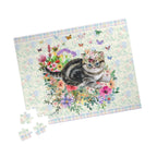 Floral Kitten - Jigsaw Puzzle