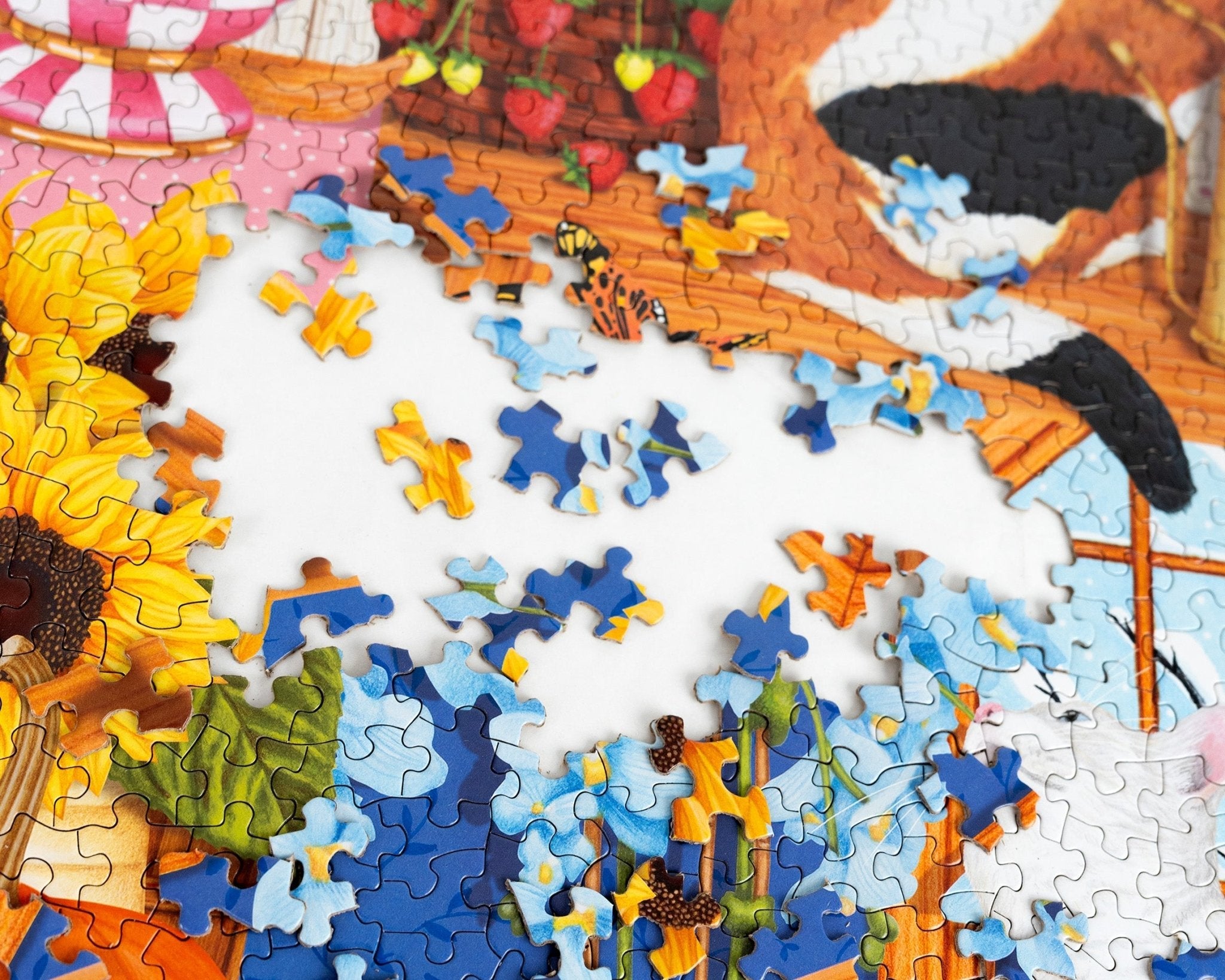 Four Seasons of Cats – 1000 Piece Puzzle