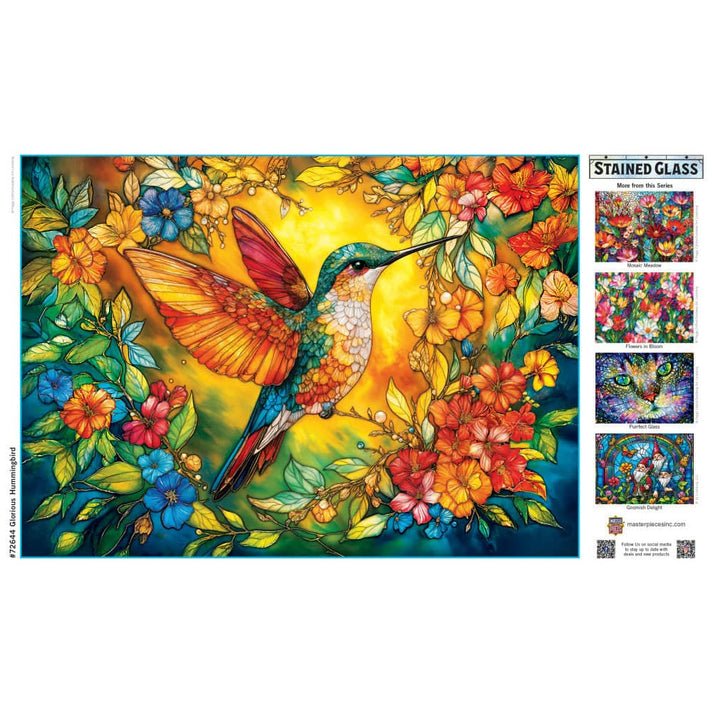 Glorious Hummingbird - 1000 Piece Jigsaw Puzzle