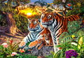 Hidden Tigers - 400 Piece Jigsaw Puzzle