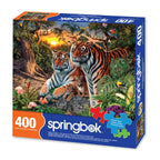 Hidden Tigers - 400 Piece Jigsaw Puzzle