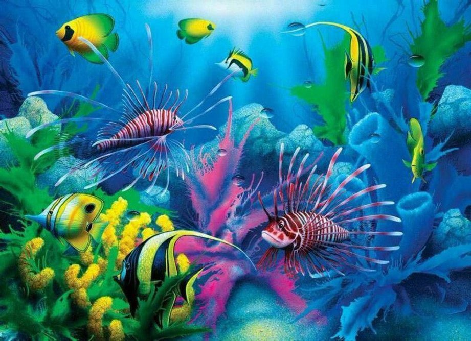 Lions of the Sea – Lionfish 100 Piece Puzzle