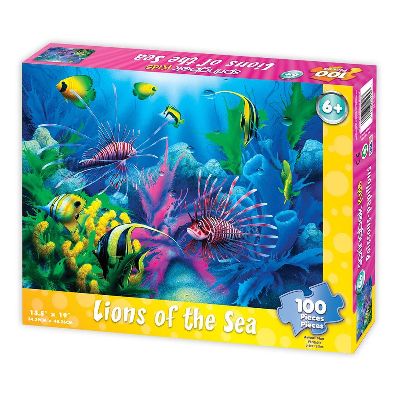 Lions of the Sea – Lionfish 100 Piece Puzzle