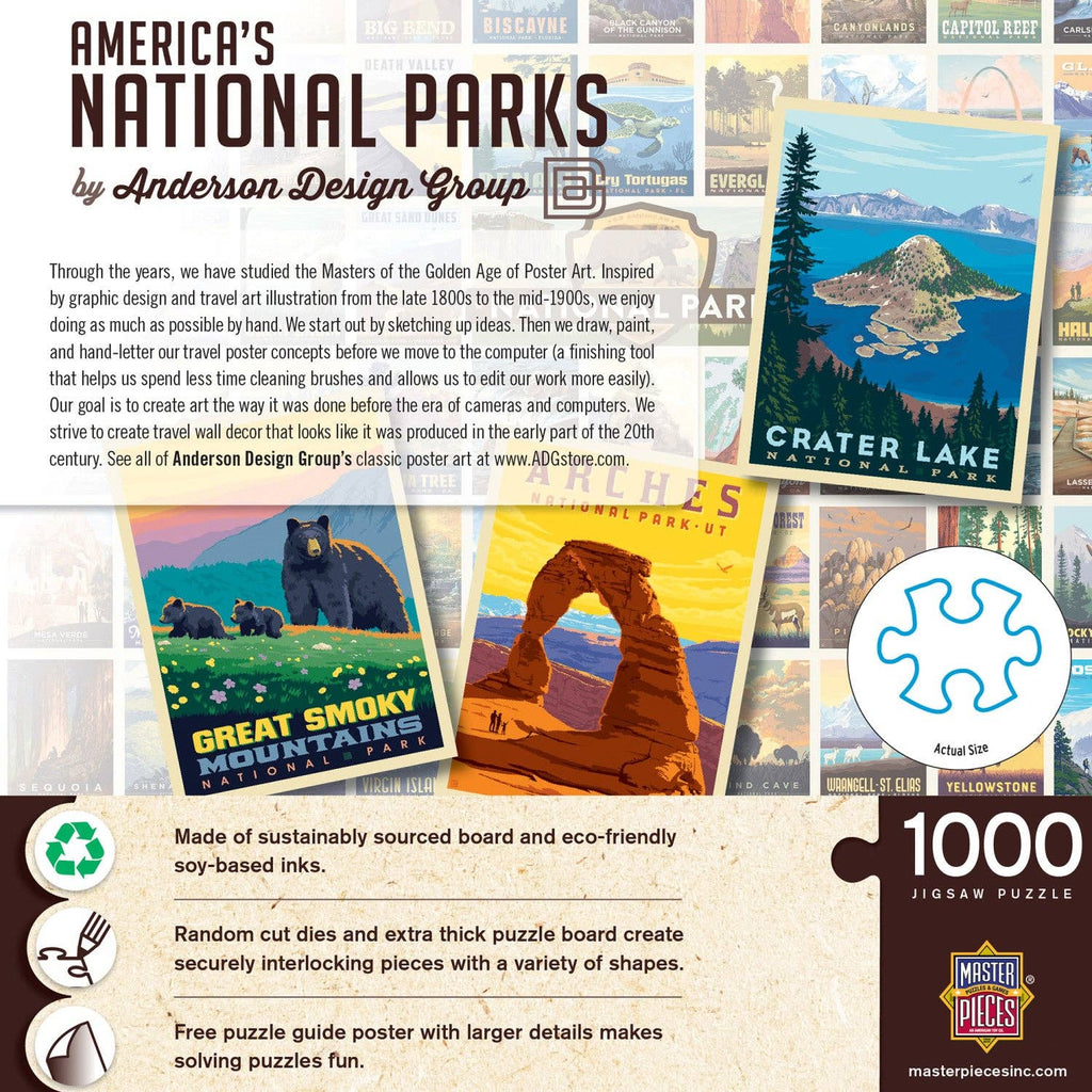 National Parks - 1000 Piece Jigsaw Puzzle