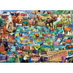 National Parks of America - 1000 Piece Jigsaw Puzzle