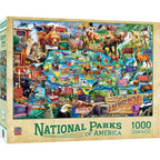 National Parks of America - 1000 Piece Jigsaw Puzzle