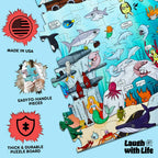 Sea Joke Puzzle – Ocean 72 Piece Floor Puzzle for Kids