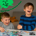 Sea Joke Puzzle – Ocean 72 Piece Floor Puzzle for Kids