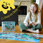 Sea Joke Puzzle – Ocean 72 Piece Floor Puzzle for Kids