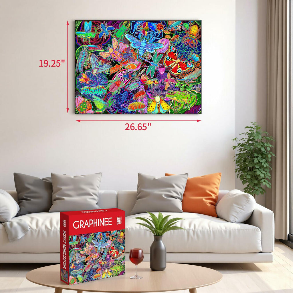 Insect Garden - 1000 Piece Jigsaw Puzzle