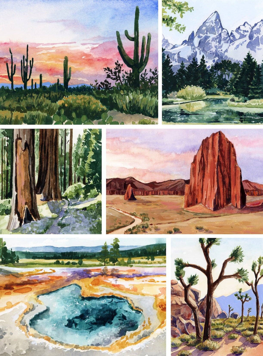Parks of the West - 1000 Piece Jigsaw Puzzle