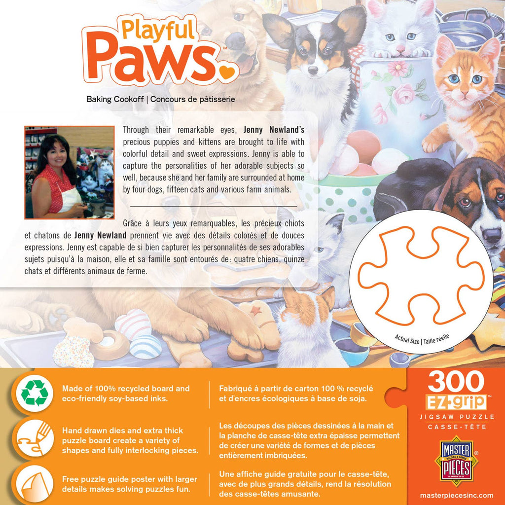 Adorable Kitten and Puppy – 300 Piece Puzzle