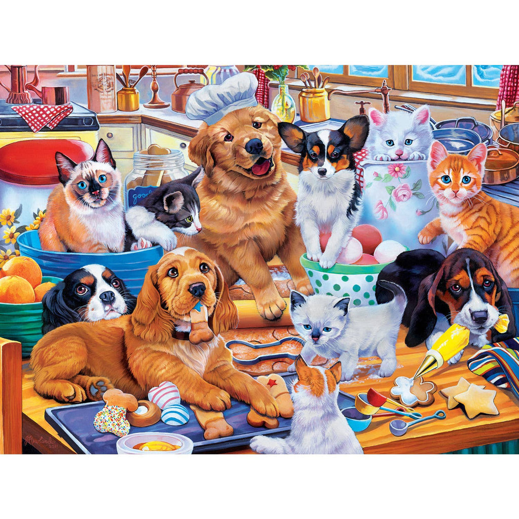 Adorable Kitten and Puppy – 300 Piece Puzzle