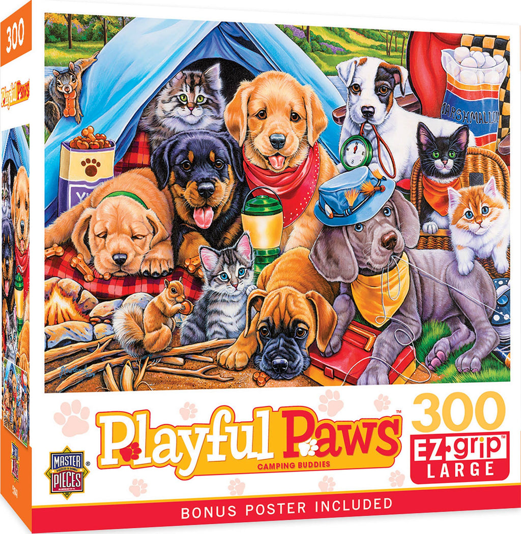 Camping Buddies - 300 Piece Jigsaw Puzzle