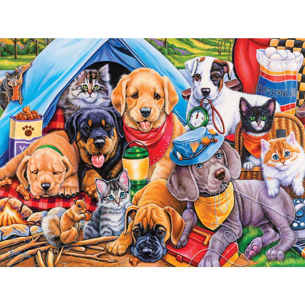 Camping Buddies - 300 Piece Jigsaw Puzzle