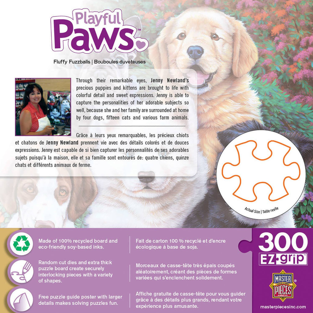 Playful Pups Fluffy Fuzzballs – Puppies 300 Piece Puzzle