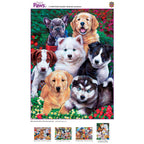 Playful Pups Fluffy Fuzzballs – Puppies 300 Piece Puzzle