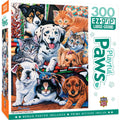 Playful Paws Hide and Seek - 300 Piece Jigsaw Puzzle
