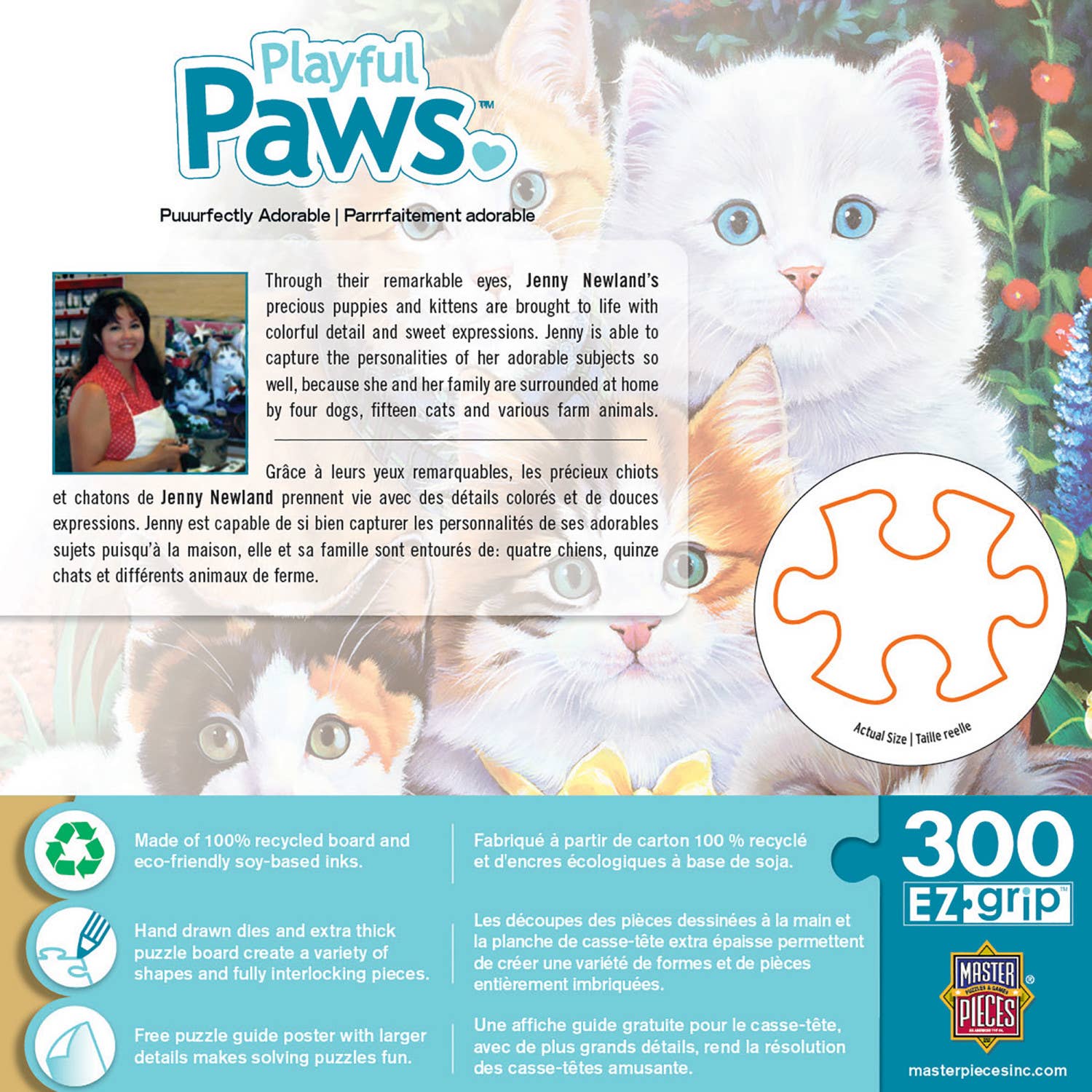Playful Paws Cats – 300 Piece Jigsaw Puzzle