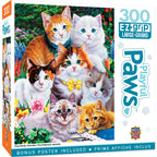 Playful Paws Cats – 300 Piece Jigsaw Puzzle