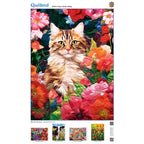 Flower Garden Hiding - 1000 Piece Jigsaw Puzzle