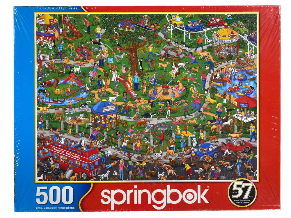 The Dog Park – 500 Piece Dog Puzzle