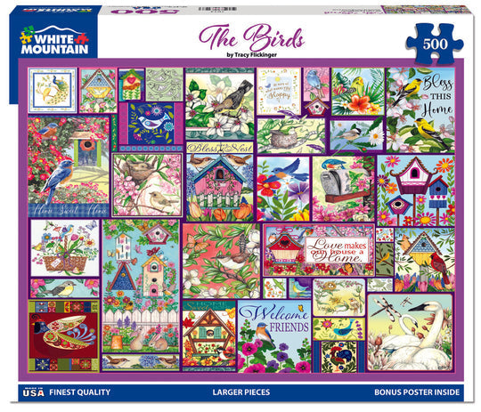 The Birds – 500 Piece Puzzle