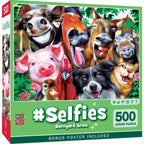 Selfies Barnyard Grins - 500 Piece Jigsaw Puzzle