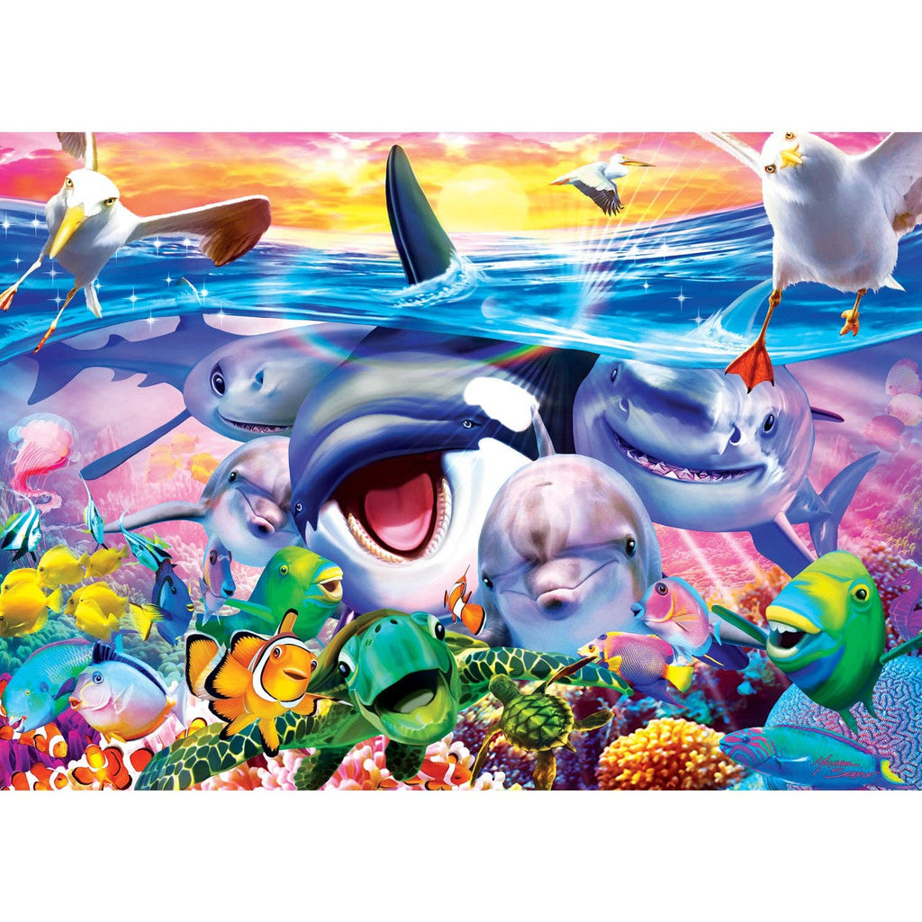 Ocean Oddballs - 500 Piece Jigsaw Puzzle