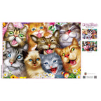 Purrfect Portraits - 500 Piece Jigsaw Puzzle