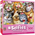 Purrfect Portraits - 500 Piece Jigsaw Puzzle
